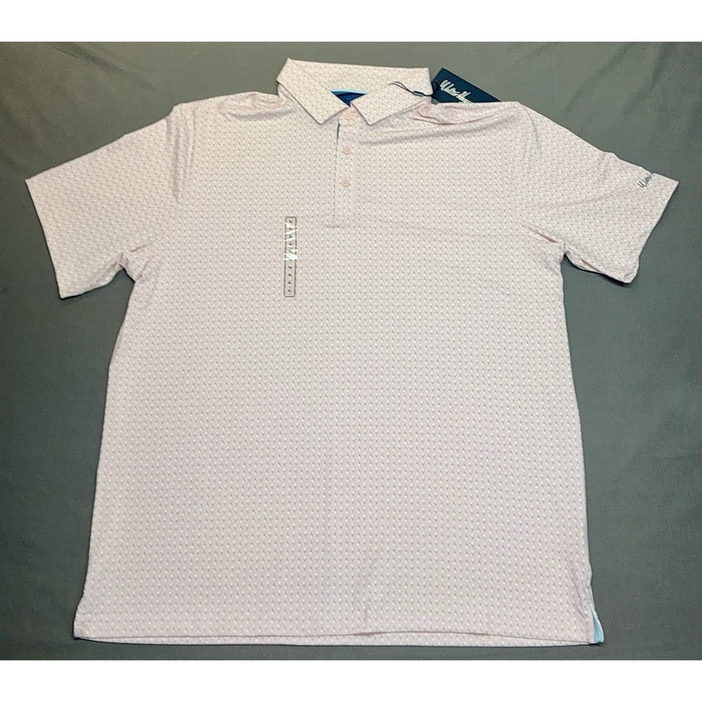 Walter Hagen Performance 11 Golf Ball Print Polo Size Extra Large NWT